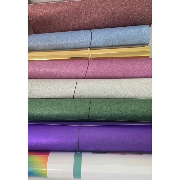 Unbranded Vinyl Roll Bundle Crafting Supplies Multicolor Excellent HTV Adhesive - Picture 2 of 4
